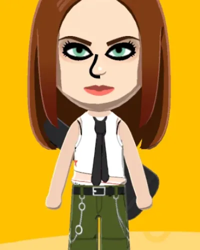 Mii-Porträt von Avril Lavigne