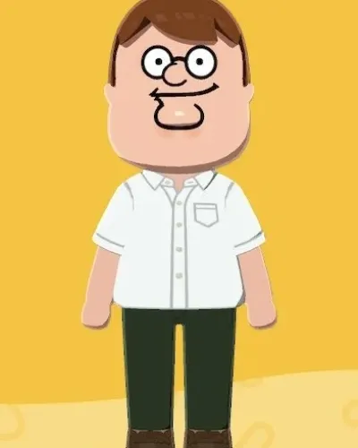 Mii portrait of Peter Griffin