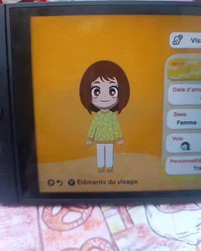 Mii-Porträt von Uraraka