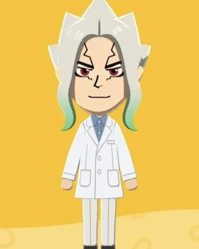 Mii portrait of Senku