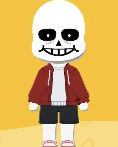 Mii-Porträt von Sans
