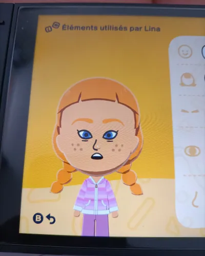 Mii-Porträt von Lina