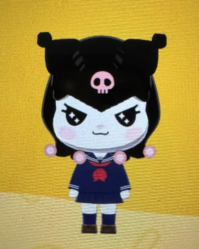 Mii-Porträt von Kuromi