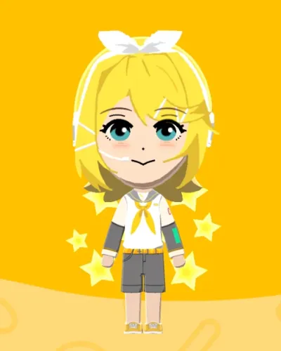Mii-Porträt von Kagamine Rin