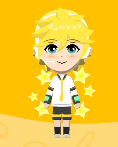 Mii portrait of Kagamine Len