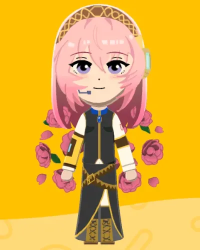 Mii portrait of Megurine Luka