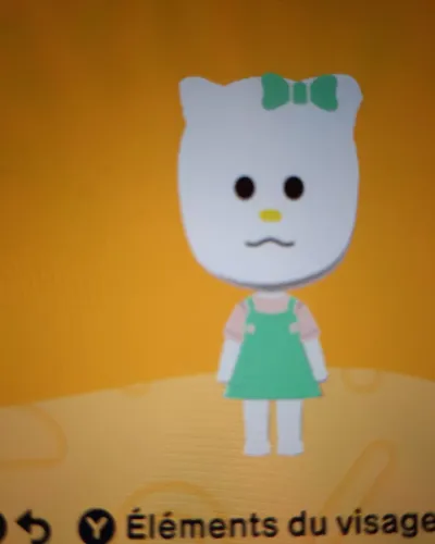 Mii-Porträt von Hello kitty
