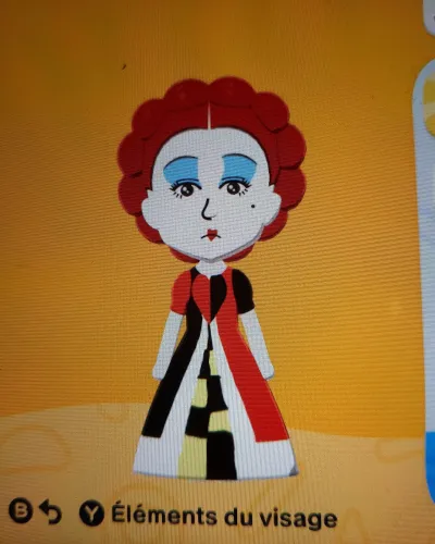 Mii-Porträt von La reine de cœur