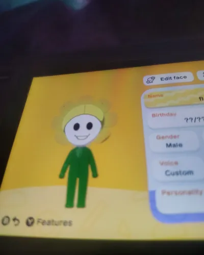 Mii-Porträt von Flowey