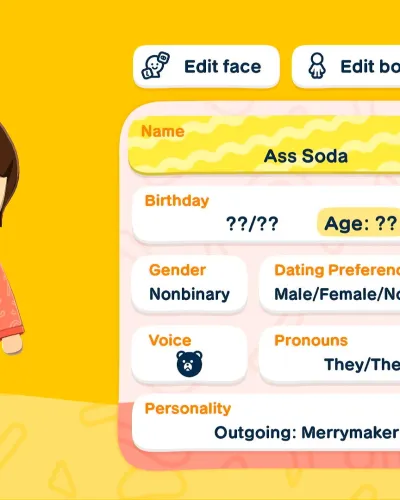 Mii portrait of Ass Soda