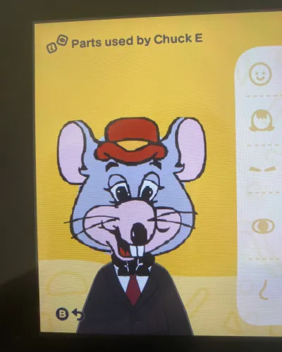 Mii-Porträt von Chuck E Cheese