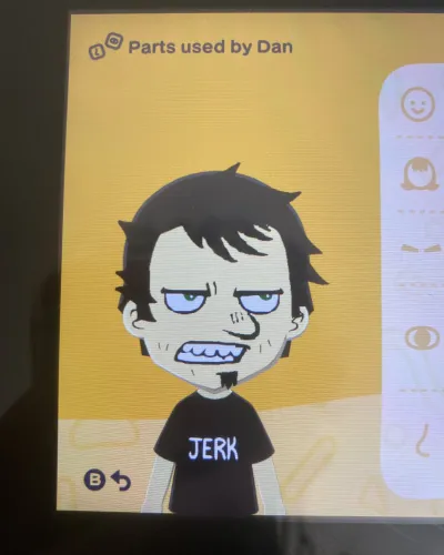 Mii-Porträt von Dan Mandel