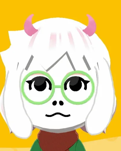 Mii portrait of Ralsei