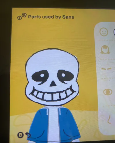 Mii-Porträt von Sans