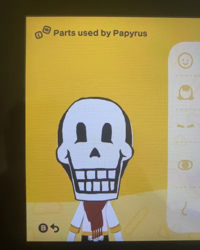 Mii-Porträt von Papyrus