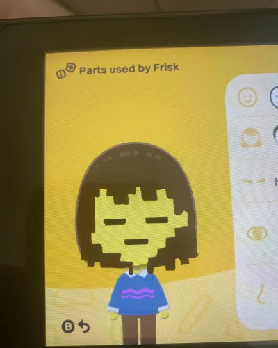 Mii-Porträt von Frisk