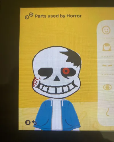 Mii-Porträt von Horror Sans