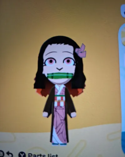 Mii-Porträt von Nezuko Kamado
