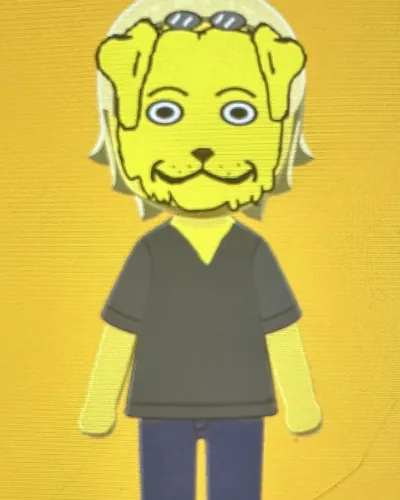 Mii-Porträt von Mr. Peanutbutter