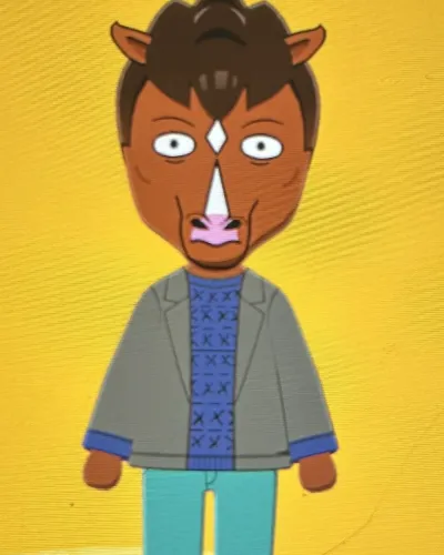 Mii-Porträt von Bojack horseman