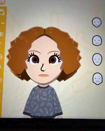 Mii-Porträt von Haru Persona 5