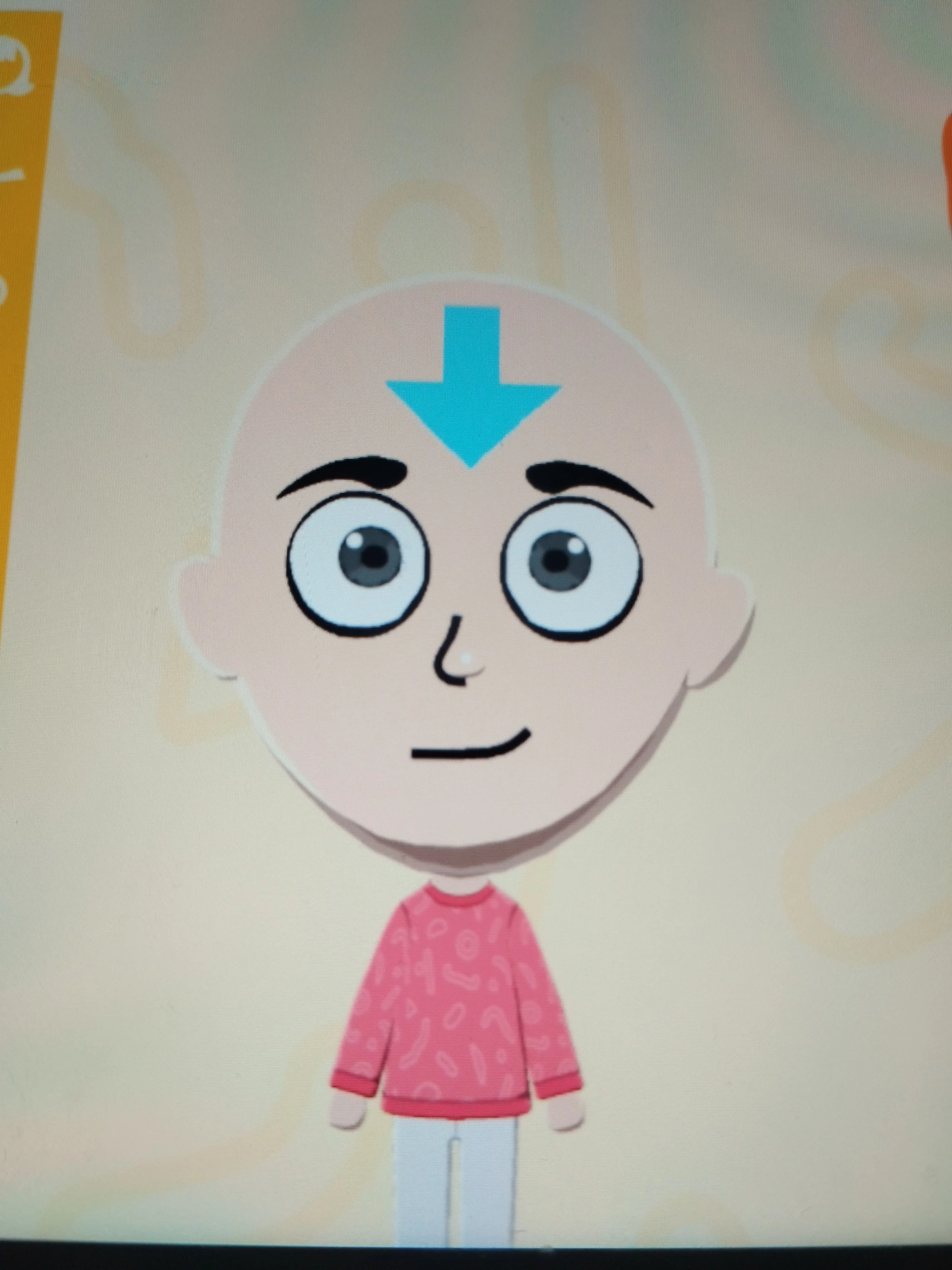 Avatar Aang(Last mii from the demo)