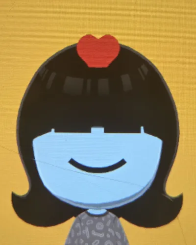 Mii-Porträt von Aqua