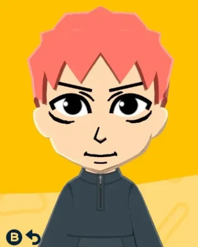 Mii-Porträt von Yuji Itadori
