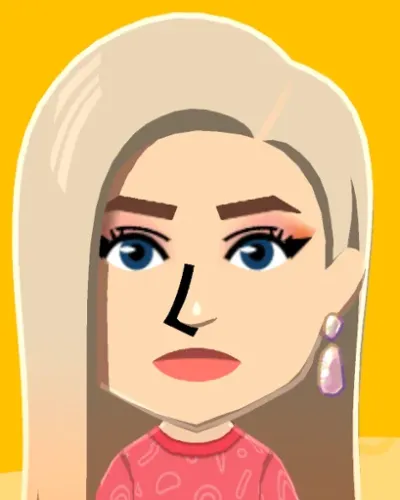 Mii portrait of Kim Petras