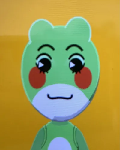 Mii-Porträt von Ribbit