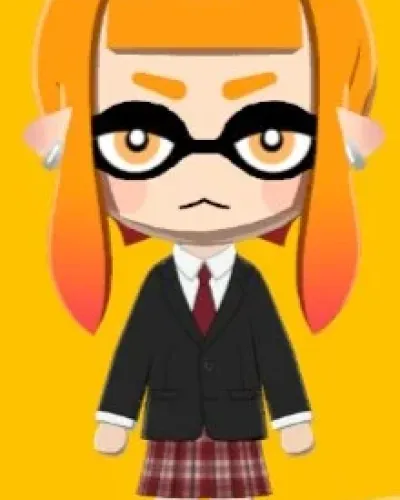 Mii-Porträt von Inkling Girl