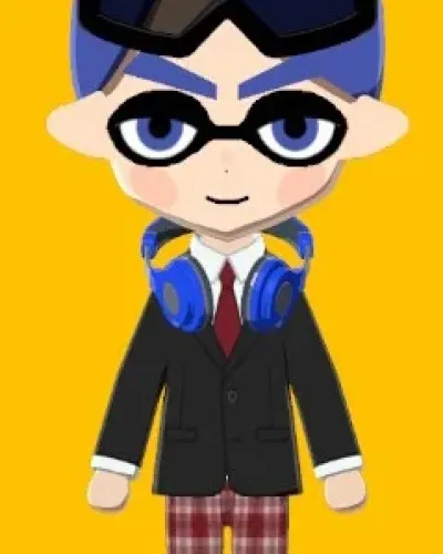Mii-Porträt von Inkling Boy