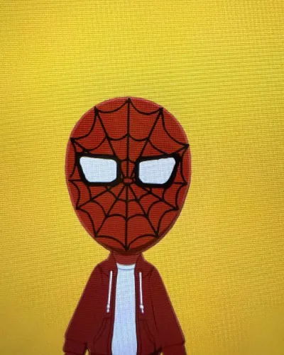 Mii-Porträt von Spiderman
