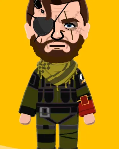 Mii-Porträt von Venom Snake