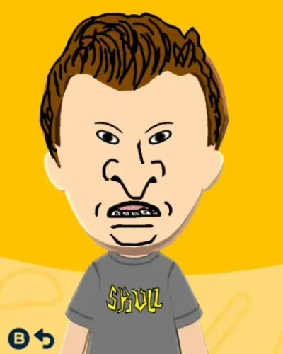 Mii-Porträt von Butt-Head