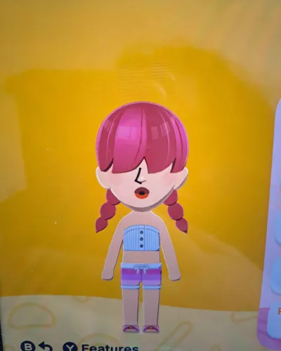 Mii portrait of Shermie