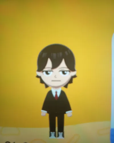 Mii portrait of Nico DiAngelo