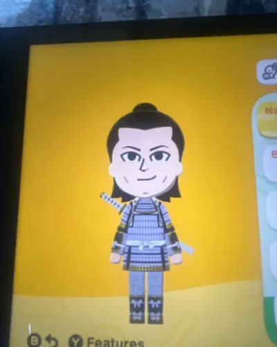 Mii-Porträt von Samurai Jack