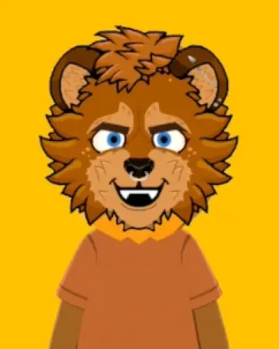 Mii portrait of Xiord (My Fursona)
