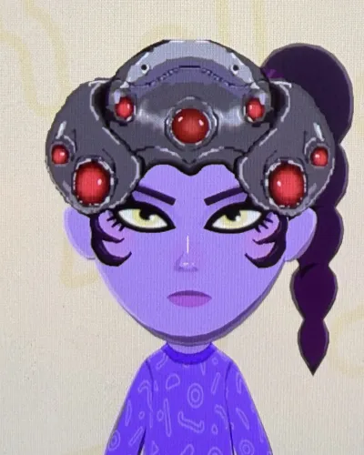 Mii-Porträt von Widowmaker