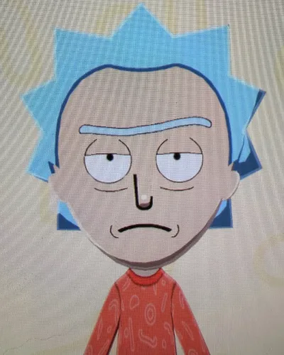 Mii-Porträt von Rick Sanchez
