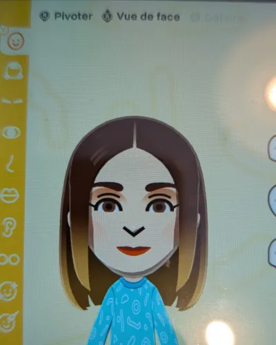 Mii-Porträt von Megan