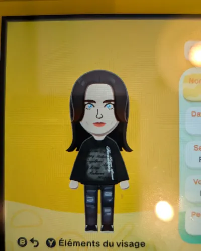Mii-Porträt von Billie Eilish