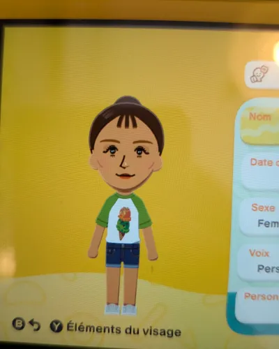 Mii-Porträt von Taylor Russel