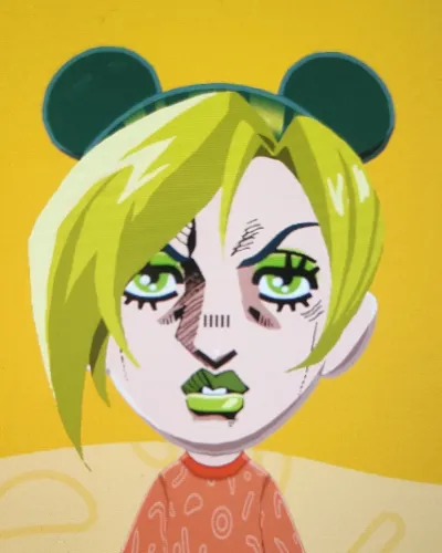 Mii-Porträt von Jolyne Kujo