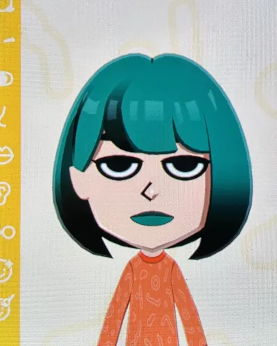 Mii-Porträt von Gwen