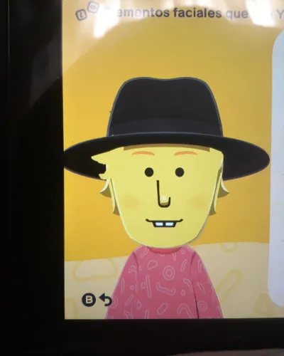 Mii-Porträt von Yellow