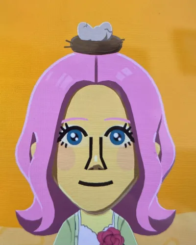 Mii-Porträt von Fluttershy