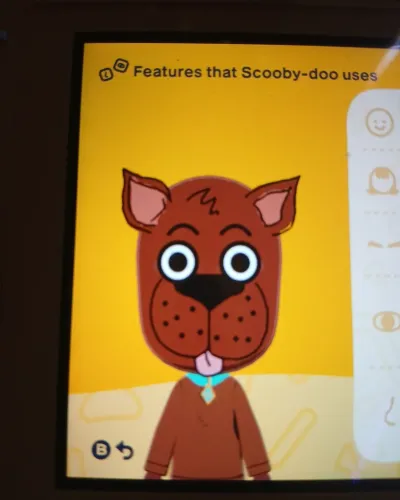 Mii portrait of Scooby doo
