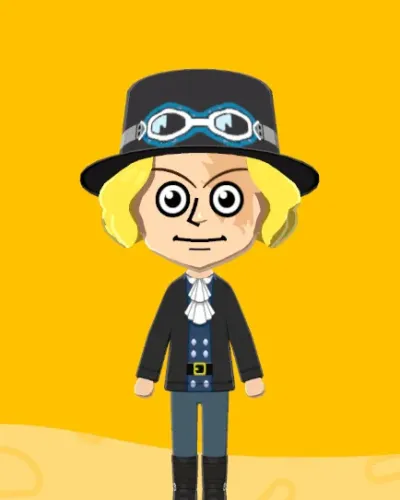 Mii-Porträt von Sabo (One Piece)